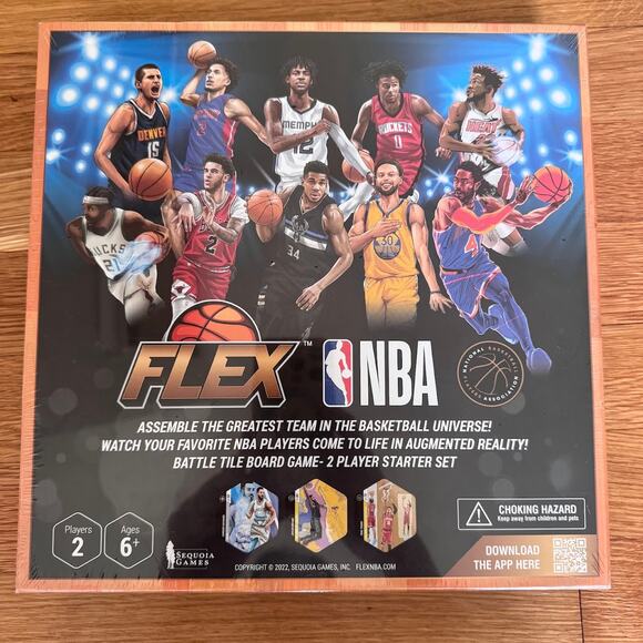 NBA FLEX Series 2 Sports Game Deluxe 2 Player Starter Set New 2022 Sequoia Games - Picture 1 of 5